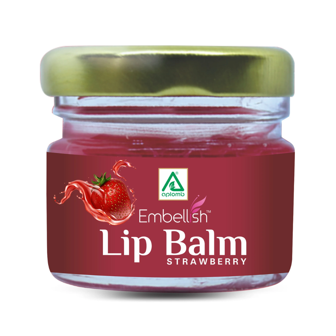 Aplomb Embellish Strawberry Lip Balm
